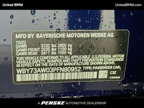 Used 2023 BMW i4 eDrive40 w/ M Sport Package image 15