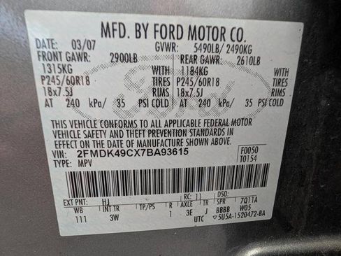 Used 2007 Ford Edge SEL Plus AWD/4WD image 41