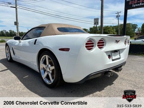 Used 2006 Chevrolet Corvette Convertible w/ Preferred Equipment Group RWD image 3