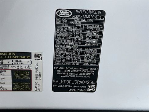 Used 2023 Land Rover Range Rover SE image 34