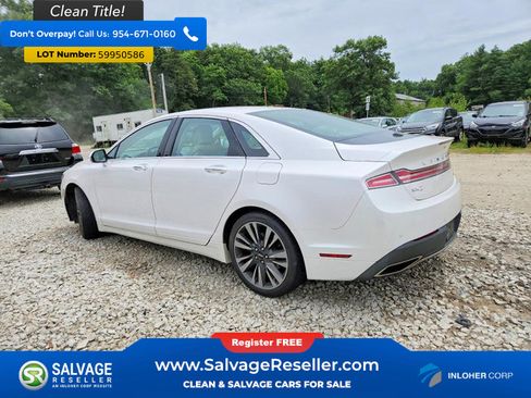 Used 2018 Lincoln MKZ Select w/ Select Plus Package AWD/4WD image 3