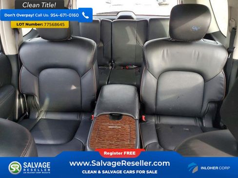 Used 2017 Nissan Armada Platinum w/ Captain Seat Package AWD/4WD image 13