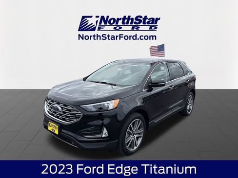 Used 2023 Ford Edge Titanium w/ Class II Trailer Tow Package AWD/4WD image 1