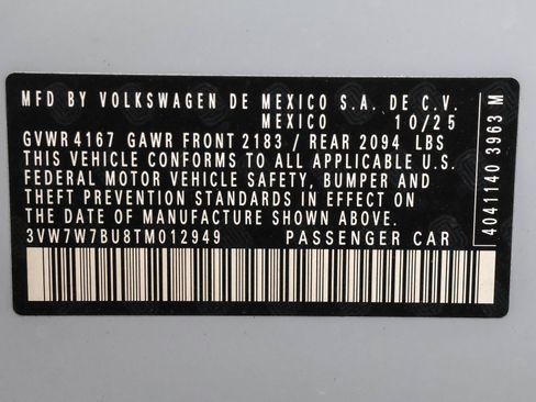Used 2026 Volkswagen Jetta SE FWD image 47