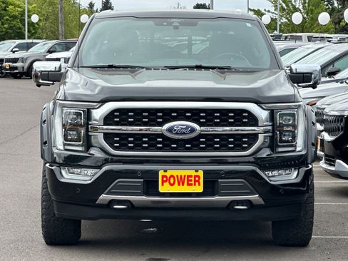 Used 2021 Ford F150 Platinum w/ Max Trailer Tow Package AWD/4WD image 9