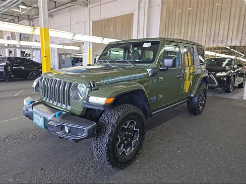 Used 2023 Jeep Wrangler Unlimited Rubicon 4xe AWD/4WD image 1