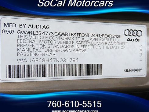 Used 2007 Audi A4 2.0T image 35