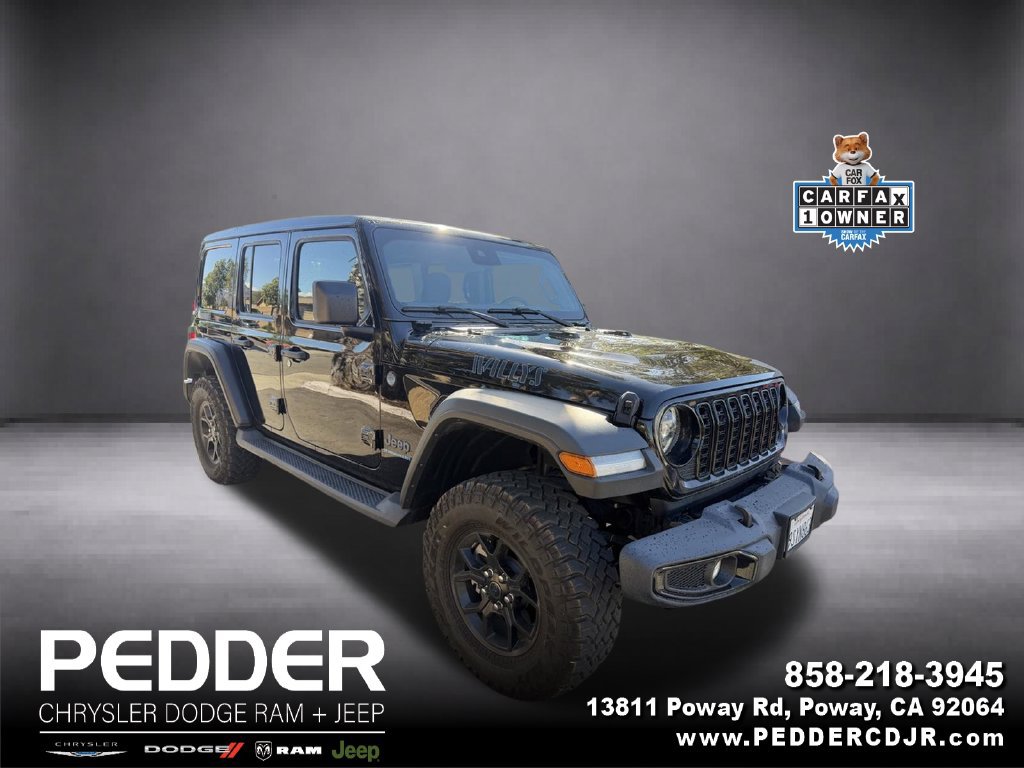 Used 2025 Jeep Wrangler Unlimited Sport S 4xe AWD/4WD image 1