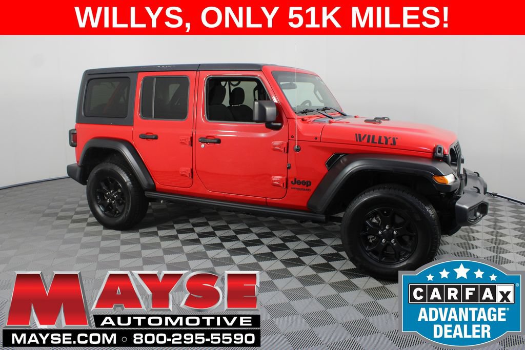 Used 2021 Jeep Wrangler Unlimited Sport AWD/4WD image 1
