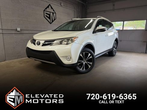 Used 2015 Toyota RAV4 Limited w/ Technology Package AWD/4WD image 1