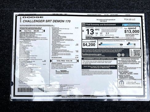 Used 2023 Dodge Challenger SRT Hellcat Redeye RWD image 40