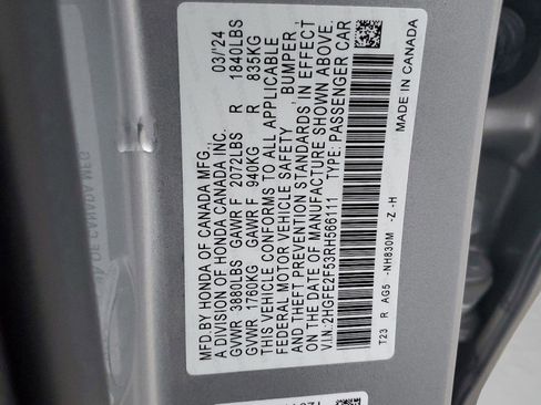 Used 2024 Honda Civic Sport image 29