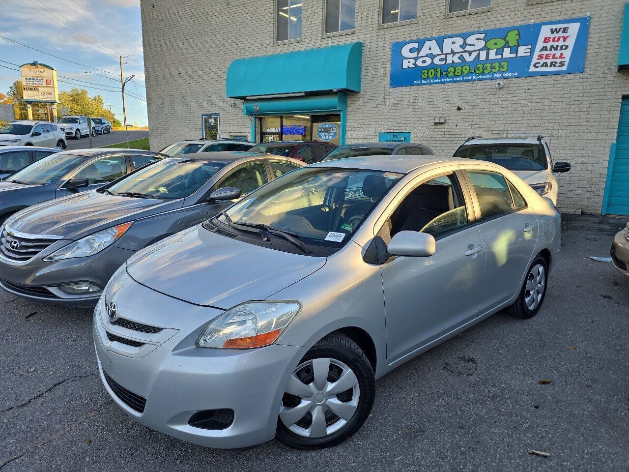 Used 2007 Toyota Yaris Sedan w/ PWR Pkg w/Steel Wheels FWD image 3