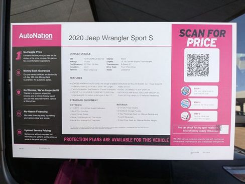 Used 2020 Jeep Wrangler Unlimited Sport S image 23