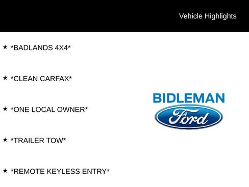 Used 2022 Ford Bronco Sport Badlands AWD/4WD image 3