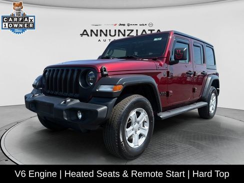Used 2022 Jeep Wrangler Unlimited Sport AWD/4WD image 1