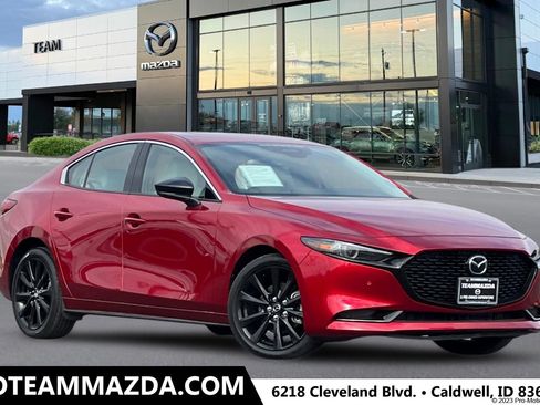 Certified 2025 MAZDA MAZDA3 2.5 Turbo Sedan w/Premium Plus image 1