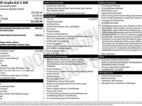 Used 2018 GMC Acadia SLE image 6