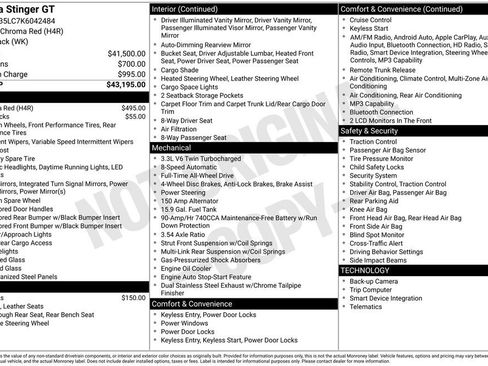 Used 2019 Kia Stinger GT image 39