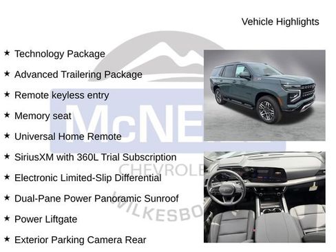 New 2026 Chevrolet Tahoe Z71 w/ Z71 Off-Road Package AWD/4WD image 9