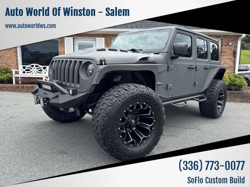 Used 2021 Jeep Wrangler Unlimited Sport AWD/4WD image 1