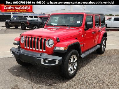 Used 2020 Jeep Wrangler Unlimited Sahara