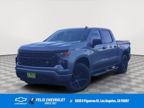New 2025 Chevrolet Silverado 1500 Custom w/ LPO, Utility Wall Package image 1