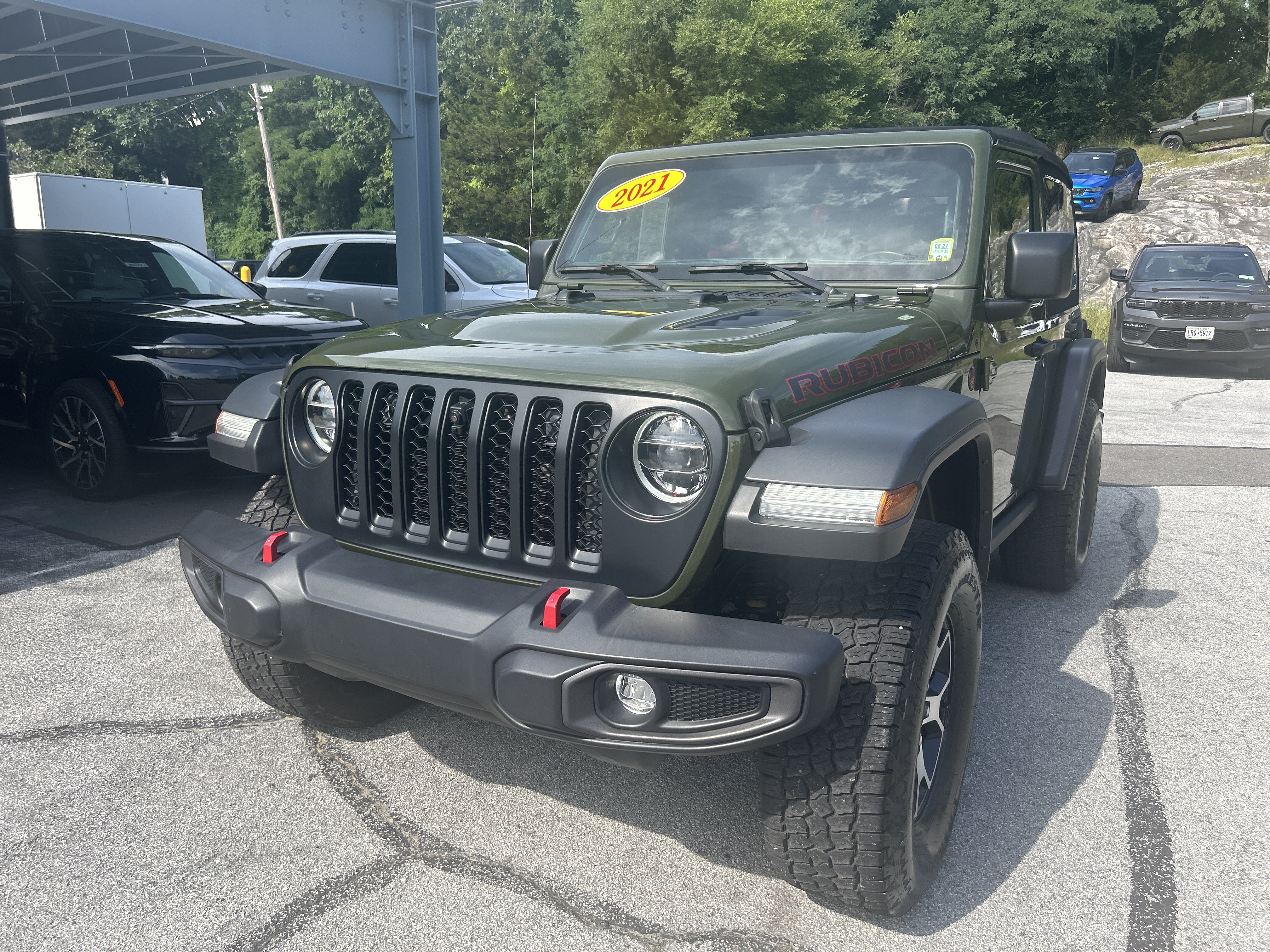 Certified 2021 Jeep Wrangler Rubicon AWD/4WD image 2