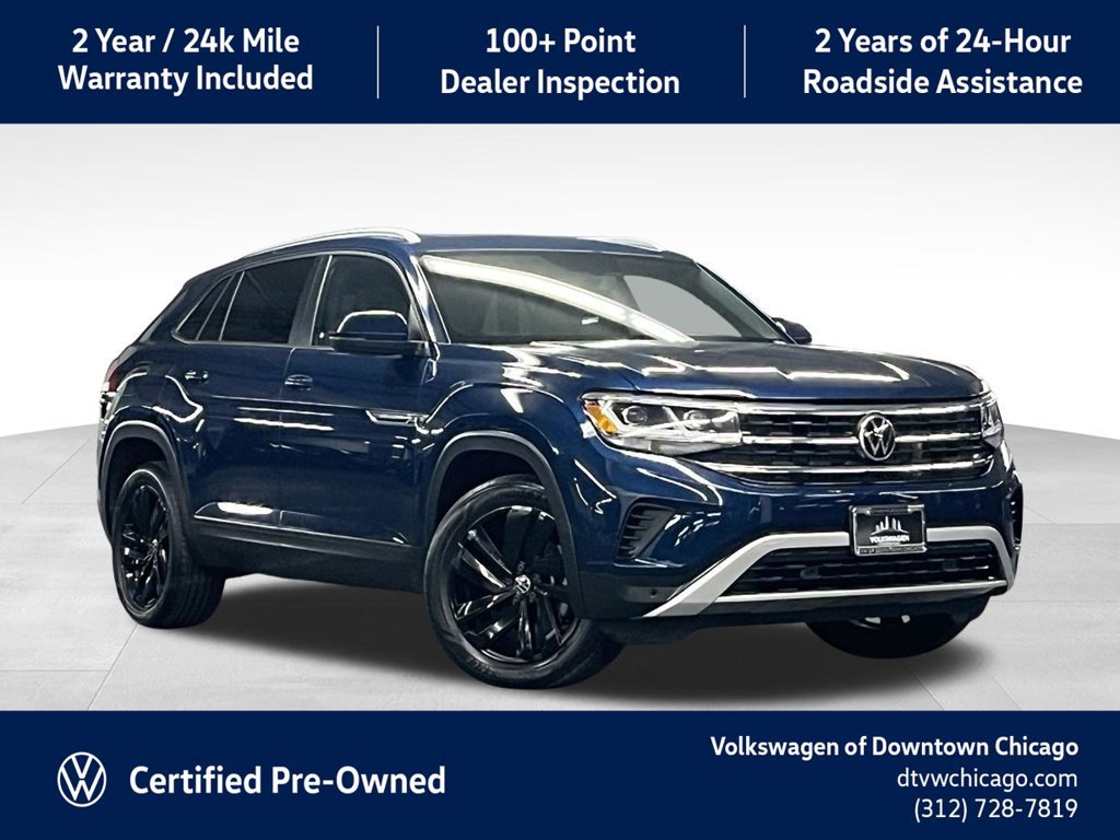 Used 2022 Volkswagen Atlas Cross Sport SE AWD/4WD 360° Tour