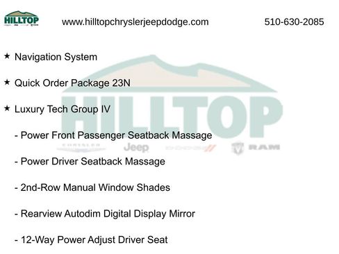 New 2025 Jeep Grand Cherokee Overland w/ Adv Protech Group III image 5