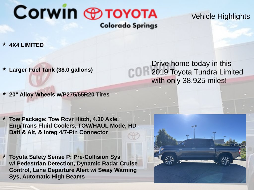 Used 2019 Toyota Tundra Limited AWD/4WD image 6