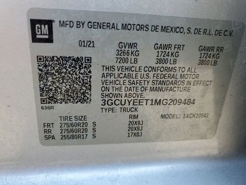 Used 2021 Chevrolet Silverado 1500 RST w/ All Star Edition Plus image 9