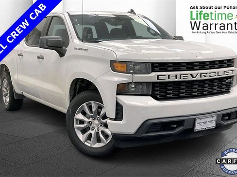 Used 2022 Chevrolet Silverado 1500 Custom w/ LPO, Blackout Package image 1