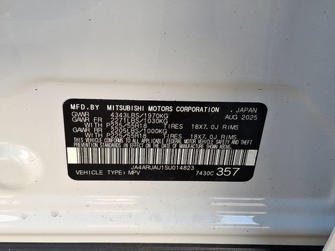 New 2025 Mitsubishi Outlander Sport LE image 17