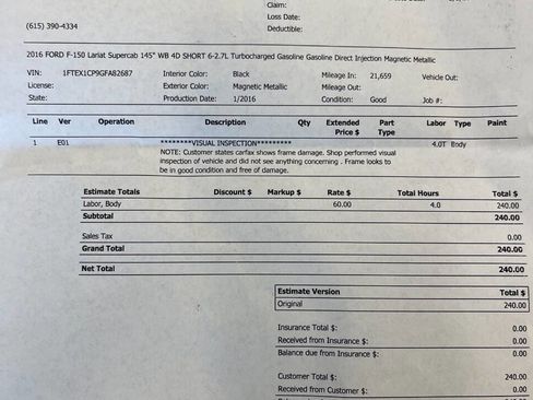 Used 2016 Ford F150 Lariat w/ Equipment Group 501A Mid image 5