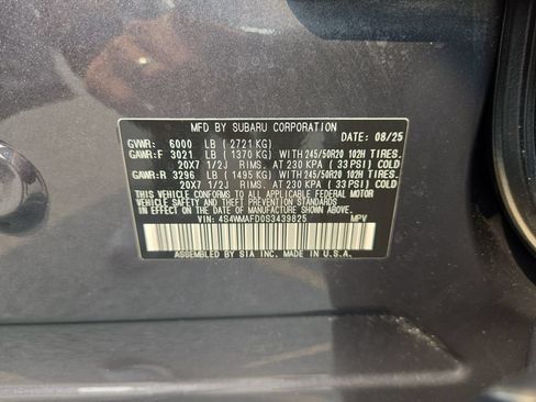 Used 2025 Subaru Ascent Onyx Edition w/ Popular Package #2 AWD/4WD image 32
