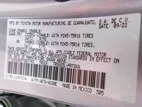 Used 2023 Toyota Tacoma SR5 w/ SR5 Appearance Package image 21