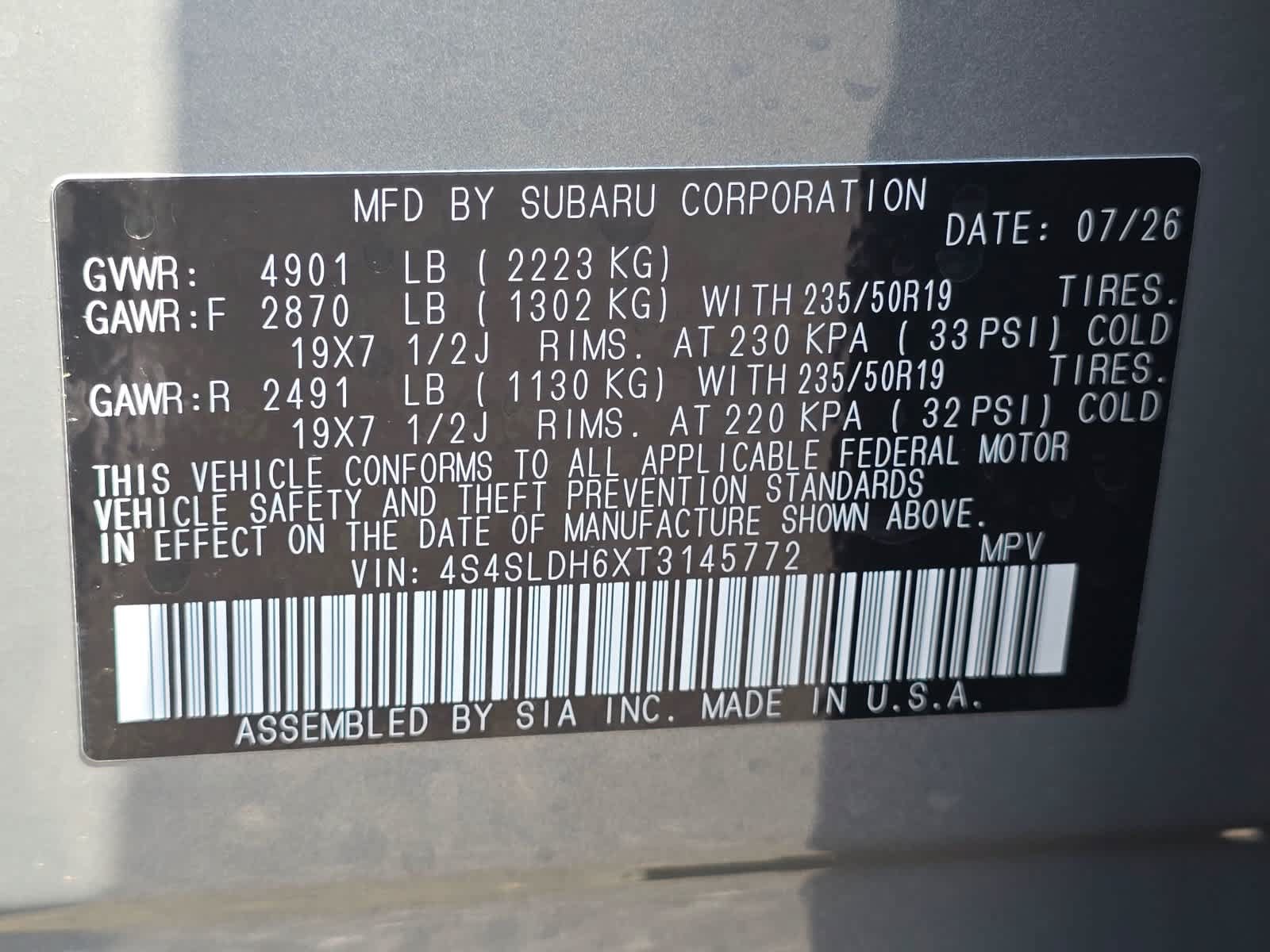 New 2026 Subaru Forester Sport w/ Onyx Edition AWD/4WD image 30