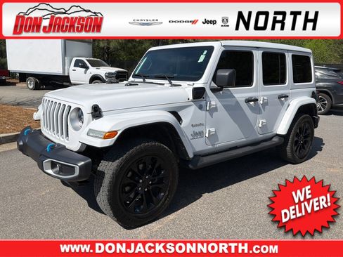 Used 2023 Jeep Wrangler Sahara w/ Cold Weather Group image 1