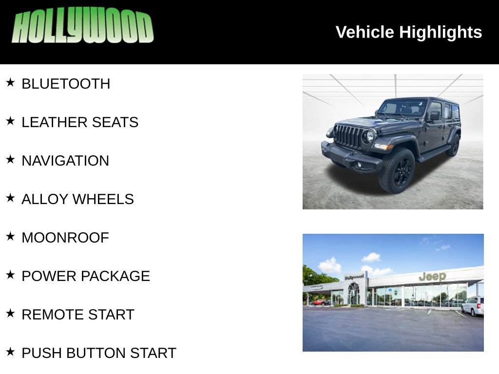 Used 2021 Jeep Wrangler Unlimited Sahara AWD/4WD image 3
