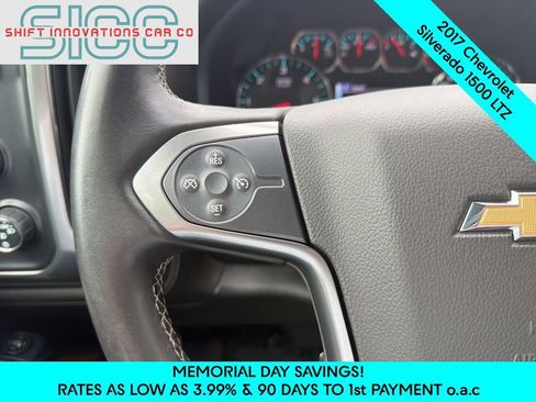 Used 2017 Chevrolet Silverado 1500 LTZ w/ Max Trailering Package AWD/4WD image 14
