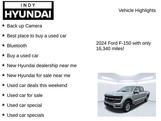 Used 2024 Ford F150 XLT w/ Tow/Haul Package AWD/4WD image 7