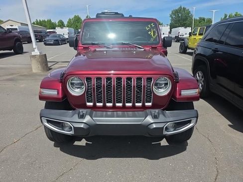 Used 2021 Jeep Wrangler Unlimited Sahara w/ Cold Weather Group AWD/4WD image 2