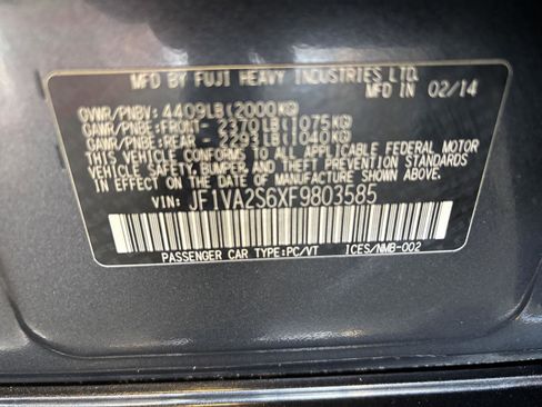 Used 2015 Subaru WRX STI Limited image 27