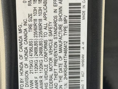 New 2026 Honda CR-V EX image 21