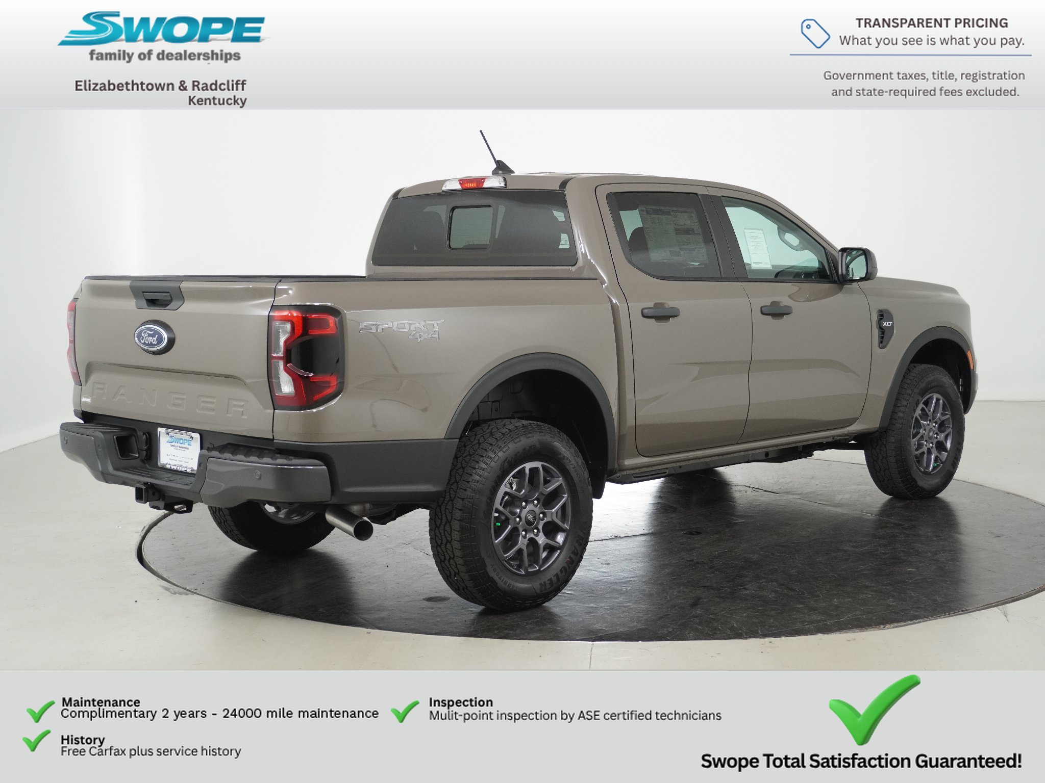 New 2026 Ford Ranger XLT w/ Equipment Group 301A High AWD/4WD image 3