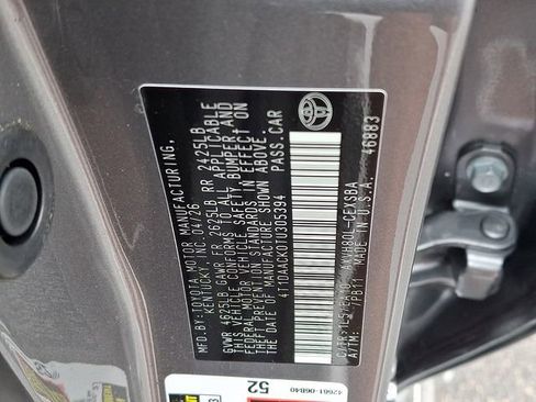 New 2026 Toyota Camry SE FWD image 21