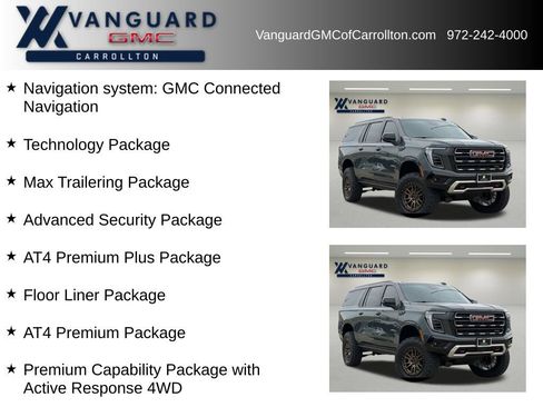 New 2026 GMC Yukon XL AT4 w/ AT4 Premium Plus Package AWD/4WD image 6