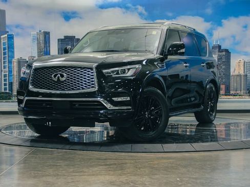 Used 2023 INFINITI QX80 Luxe w/ Cargo Package AWD/4WD image 2