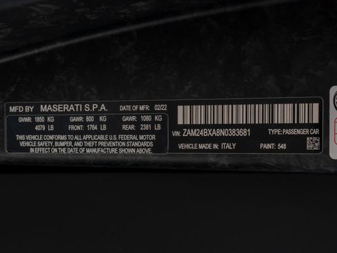 Used 2022 Maserati MC20 Coupe image 19